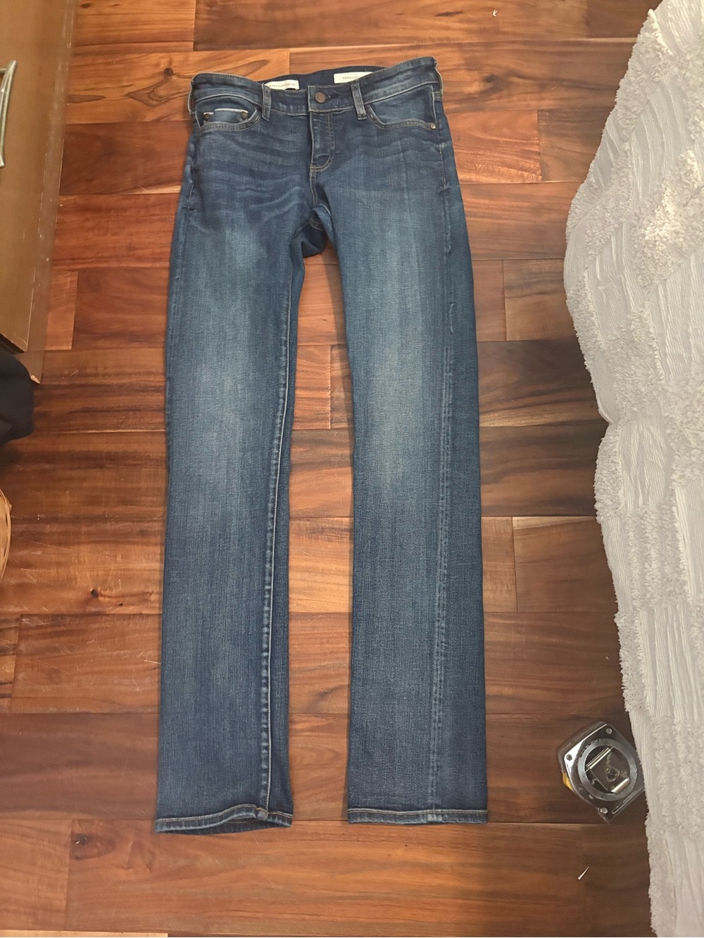 Pilcro Letterpress Parallel Straight Leg Jeans Size 27 Anthropologie (1058)